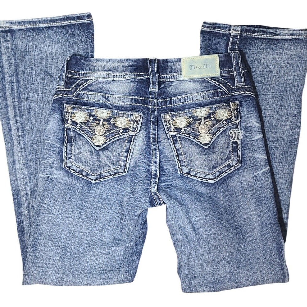 Miss Me VINTAGE Bling Jeans Rhinestone Western Boho McBling 25